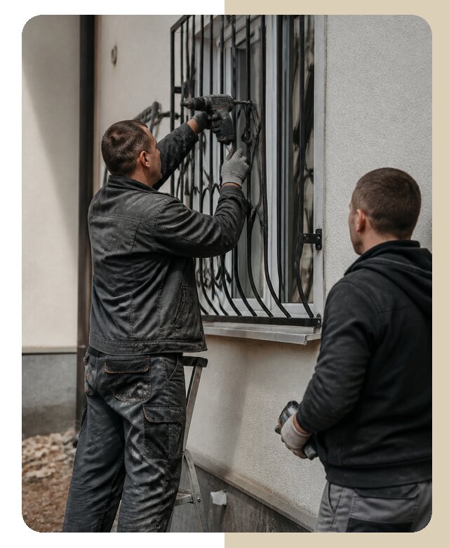 Установка наружных решеток в Мирном от 4953 р. | ДвериЛегко-Мир